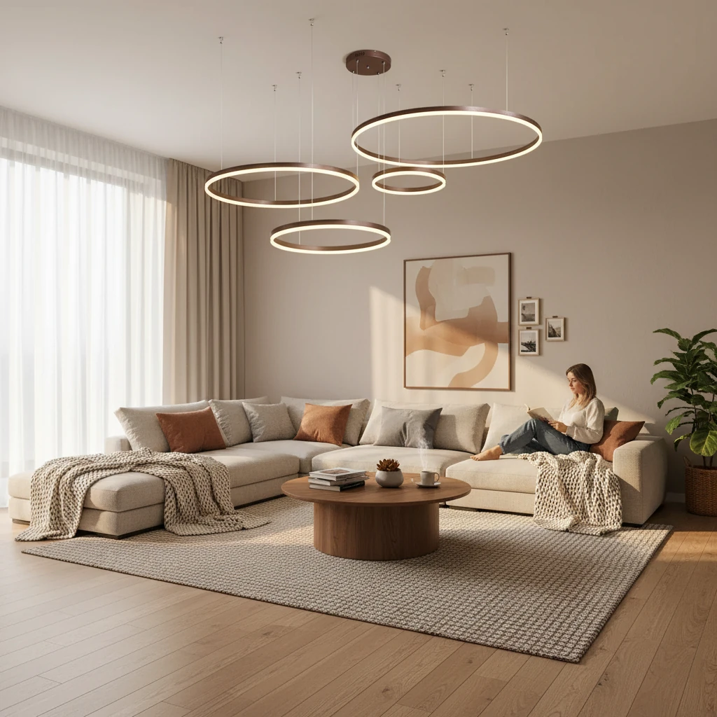 Scène de style de vie avec montage encastré en porcelaine