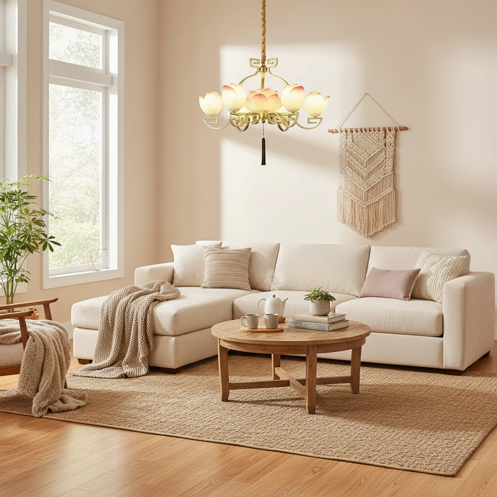 Porseleinen inbouw lifestyle-scène