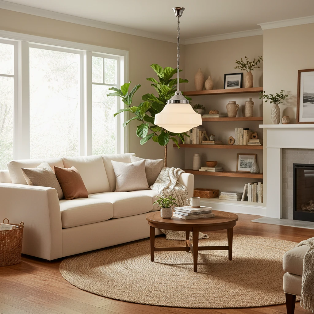 Porseleinen inbouw lifestyle-scène