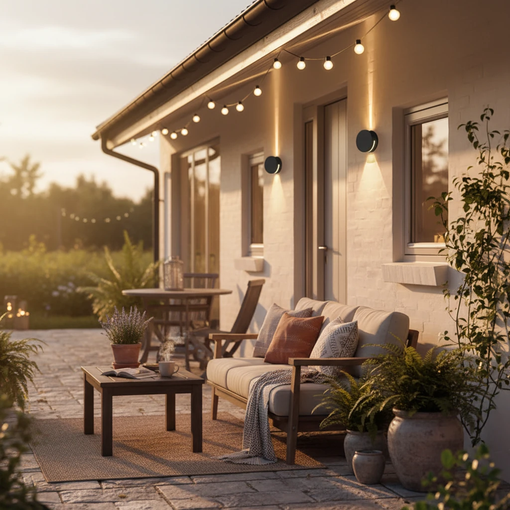 Porcelanowa scena życia w montażu podtynkowym