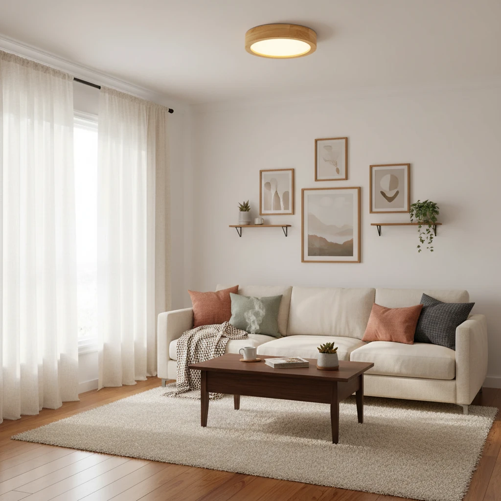 Porseleinen inbouw lifestyle-scène