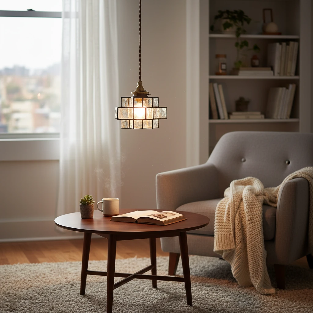 Porseleinen inbouw lifestyle-scène