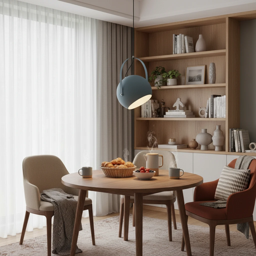 Scène de style de vie avec montage encastré en porcelaine