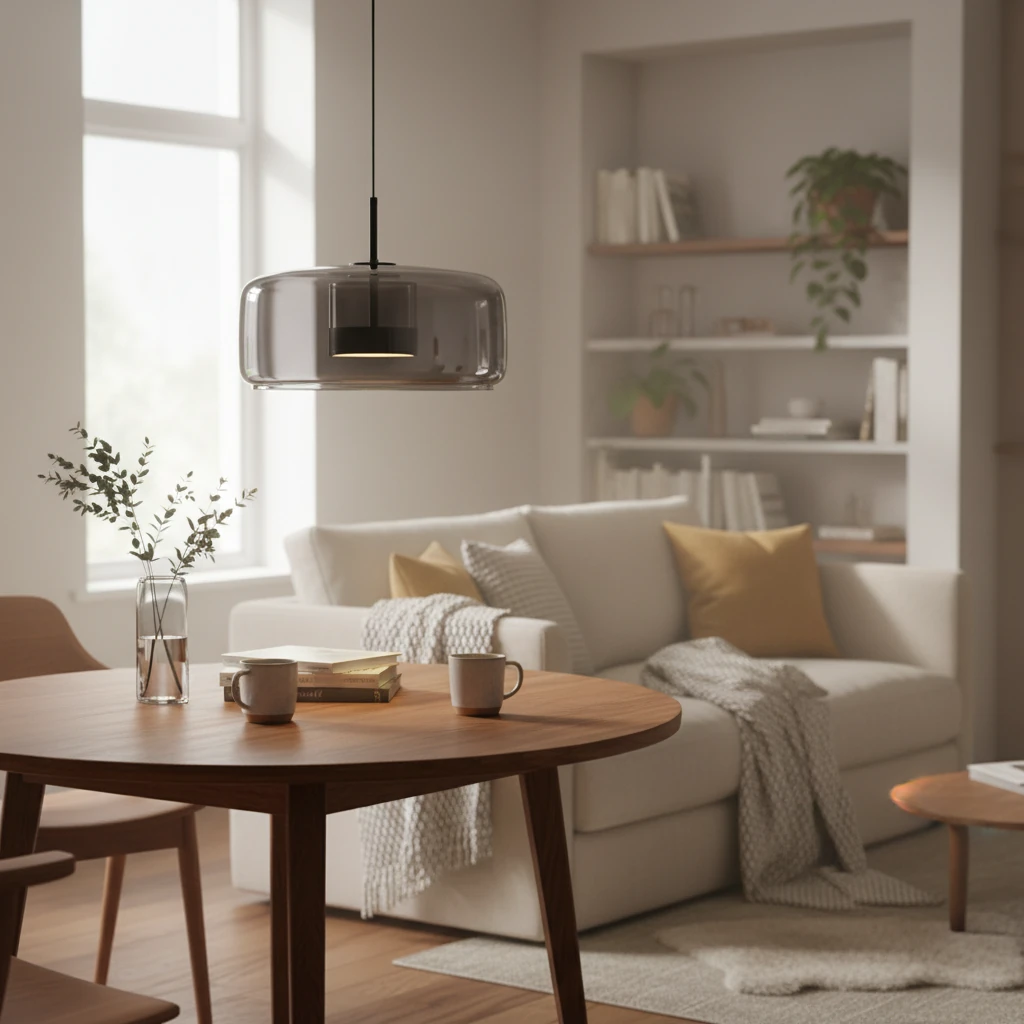 Porseleinen inbouw lifestyle-scène
