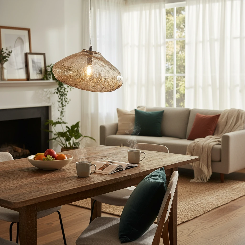 Porseleinen inbouw lifestyle-scène