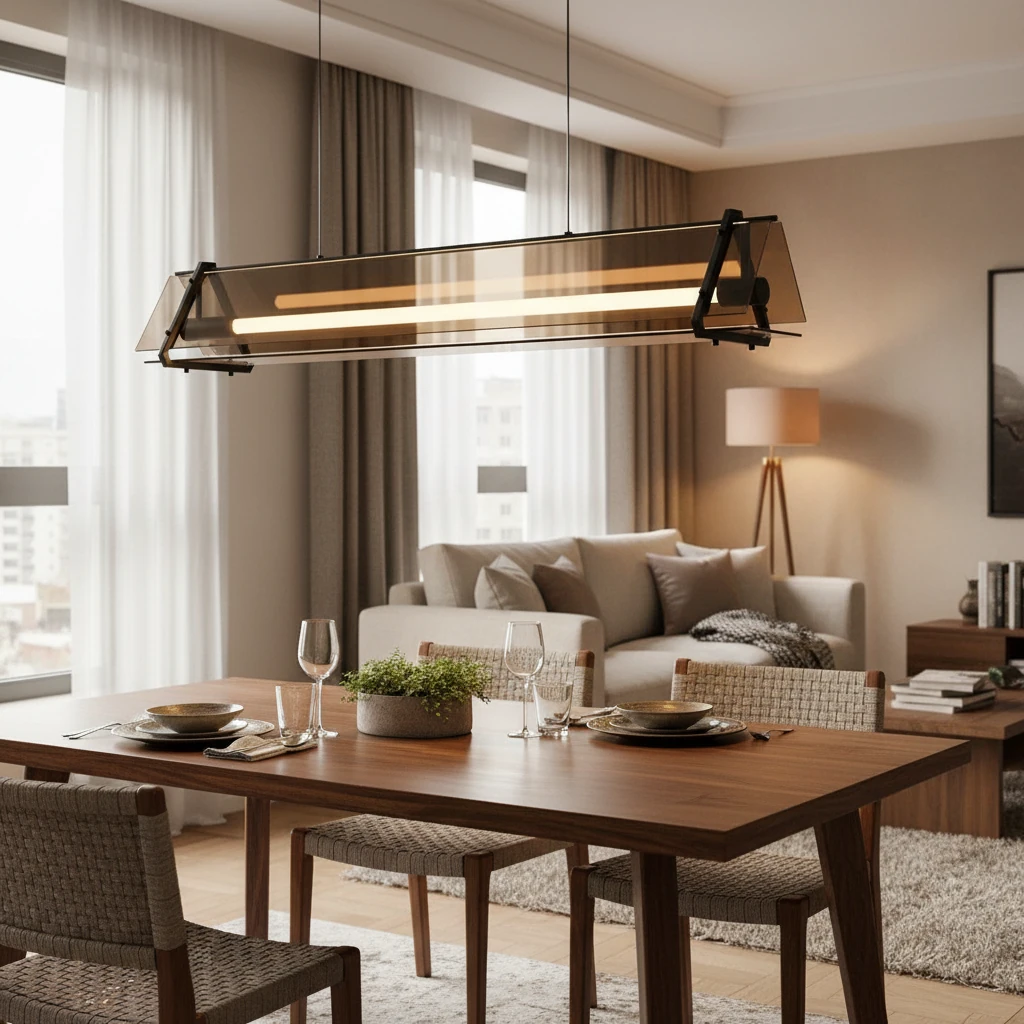 Porcelain flush mount lifestyle scene