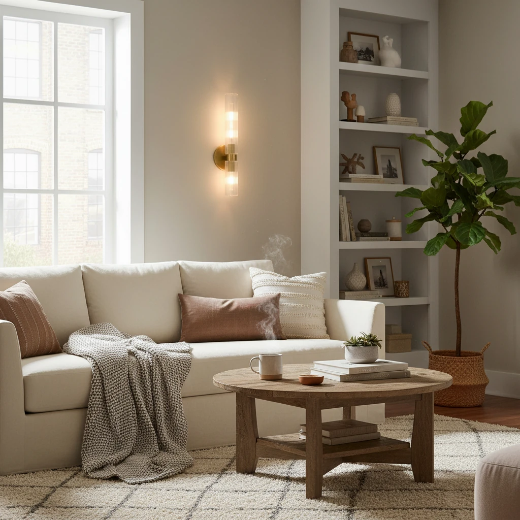 Porzellan Aufputzmontage Lifestyle-Szene